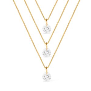 Colar Triplo Pontos de Luz