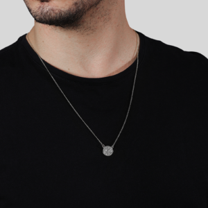 Escapulário Masculino Redondo São Bento