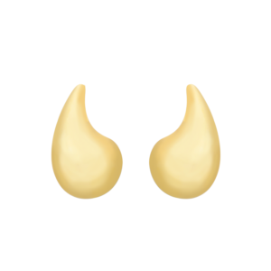 Brinco Gota Curvada Grande